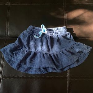 Blue short/skirt